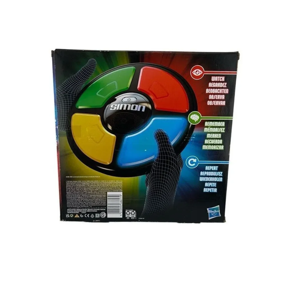 Simon Electronic Memory Game with Lights and Sounds New In Box